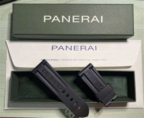 panerai xs rubber|Panerai with rubber strap.